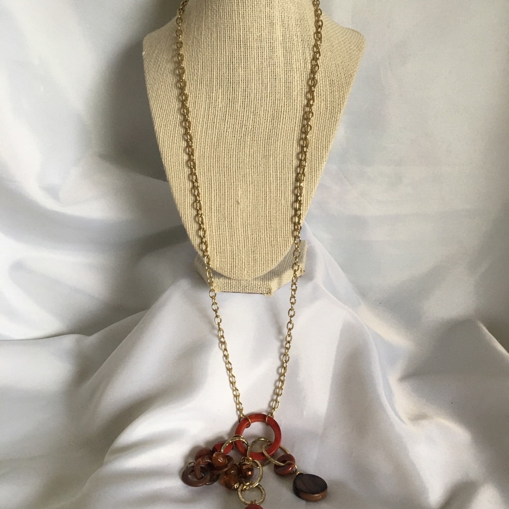 Howard’s Gold-Tone Linked Chain Boho Necklace